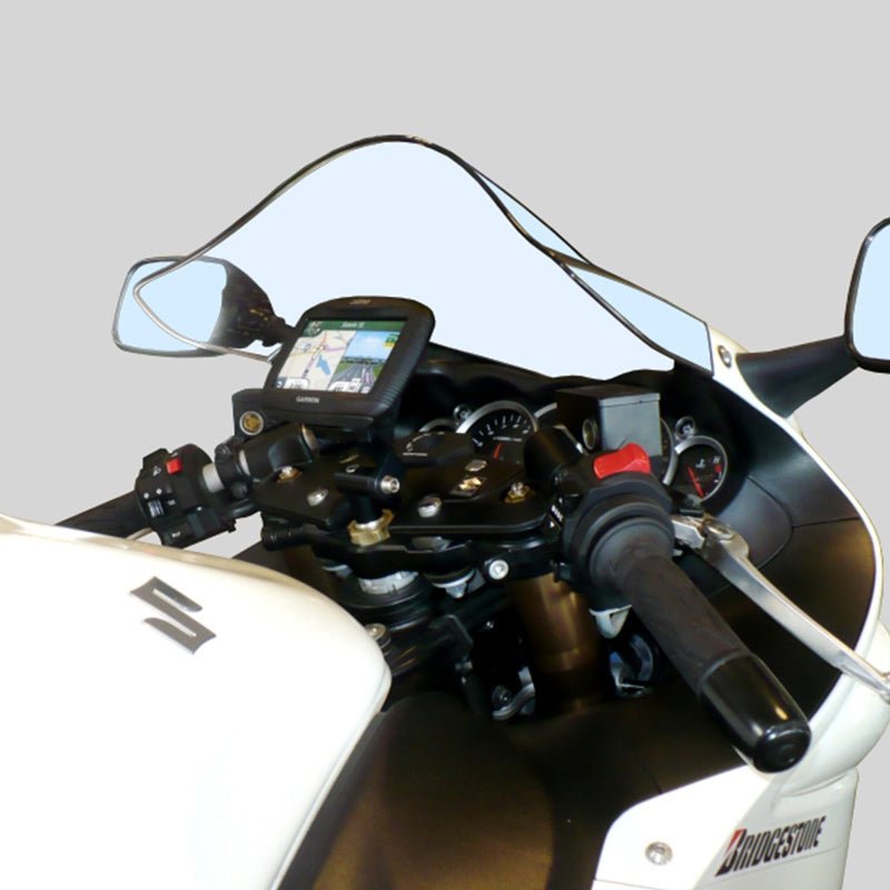 PROMOUNT - 13mm Steering Stem GPS Mount - GTB13 - BL