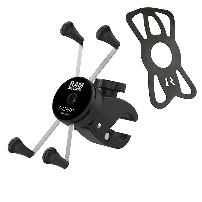 RAM Low Profile Tough Claw Large X-Grip Phone Kit
