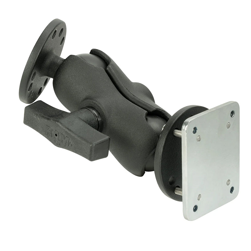 RAM Drill Dashboard Mount with Backing Plate Kit 1.5" Ball