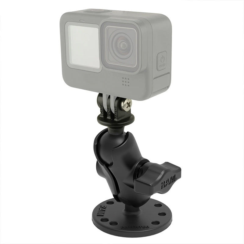 RAM Surface Mount GoPro Action Camera Kit 1" Ball
