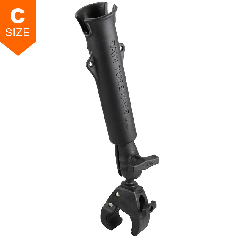 RAM Tough-Claw Tube & Rod Holder 1.5" Ball