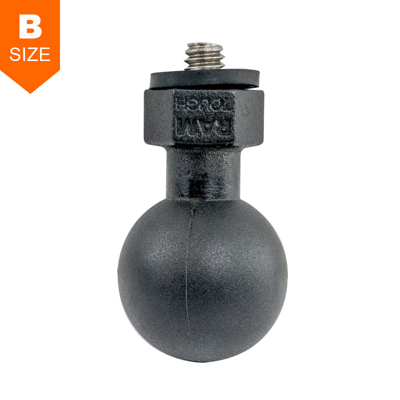 RAM Tough-Ball 1/4"-20 x 0.25" Adapter for Insta360 1" Ball