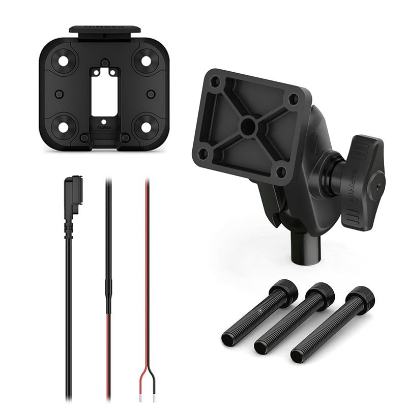PROMOUNT-Garmin zumo XT3 Motorcycle M8 Handlebar Clamp Mount & Cable Kit-GAHMKSET4