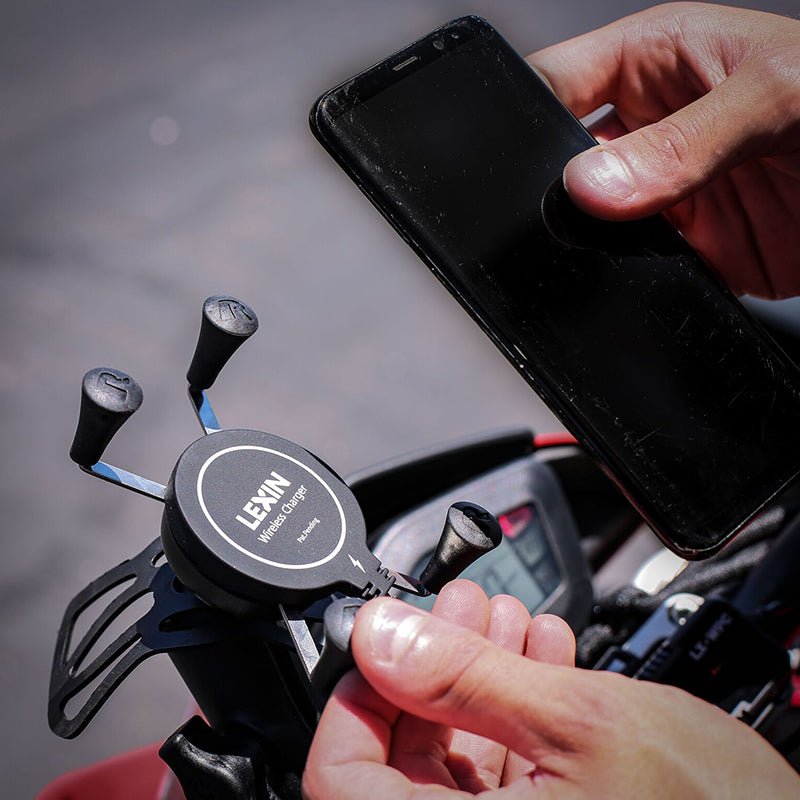 PROMOUNT - Lexin WPC - QI Wireless Charger Upgrade for RAM X - Grip - LXWPC00001