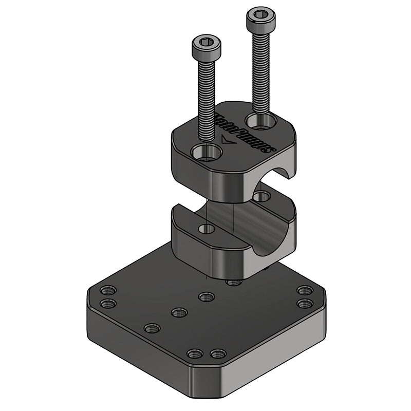 PROMOUNT - MotoPumps Delrin AMPS GPS Handlebar/Bar Mount - MPGPS - 12