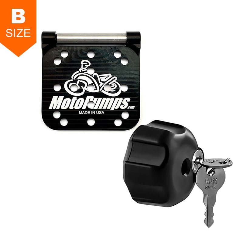 PROMOUNT - MotoPumps Garmin zumo XT & XT2 GPS Security Lock & RAM KEY Lock Knob - ZXT - SLKEYKIT