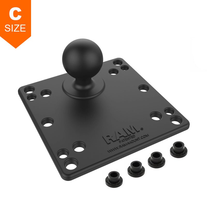 PROMOUNT - RAM 100mm x 100mm VESA Plate with 1.5" Ball - RAM - 246U