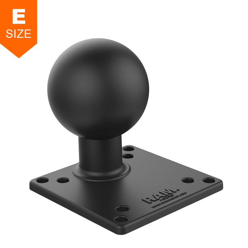 PROMOUNT - RAM 100mm x 100mm VESA Plate with 3.38" Ball - RAM - E - 246U