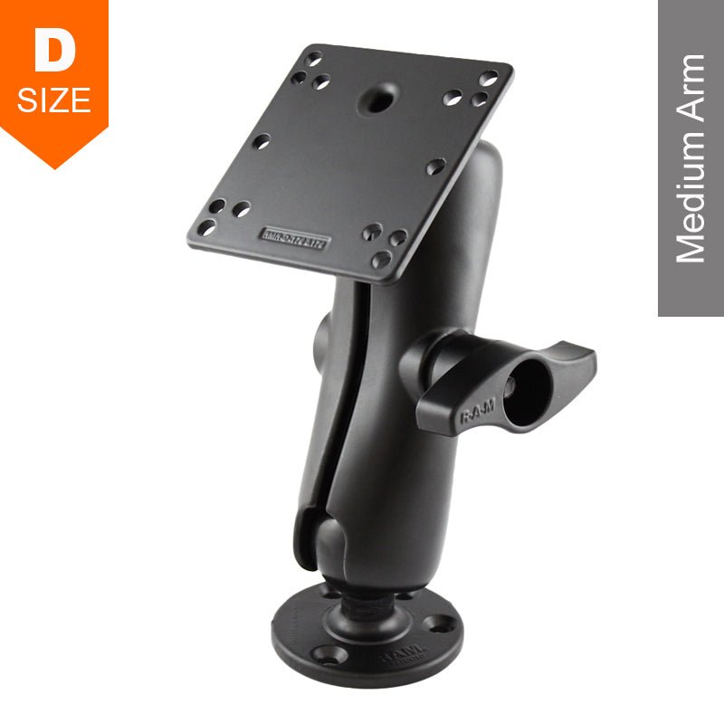 PROMOUNT - RAM 100mm x 100mm VESA Surface Mount Kit 2.25" Ball - RAM - D - 101U - 246