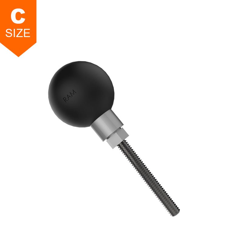 PROMOUNT - RAM 1/4" - 20 Female Threaded Ball with Stud 1.5" Ball - RAM - 273U