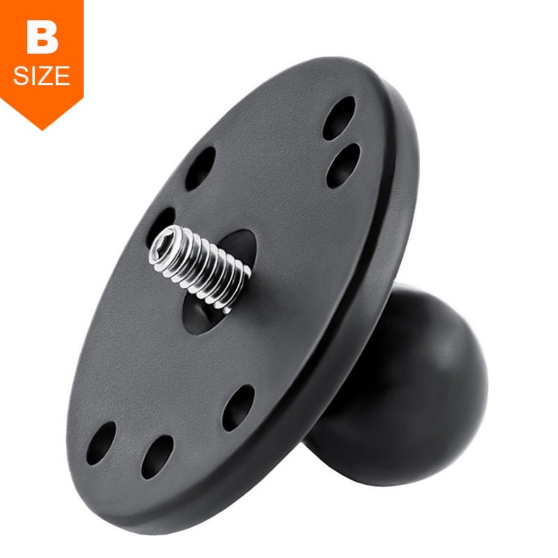 PROMOUNT - RAM 1/4" - 20 Male Threaded Round Base 1" Ball - RAM - B - 202AU