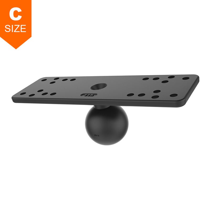 PROMOUNT - RAM 159mm x 50mm Rectangular Base 1.5" Ball - RAM - 111BU