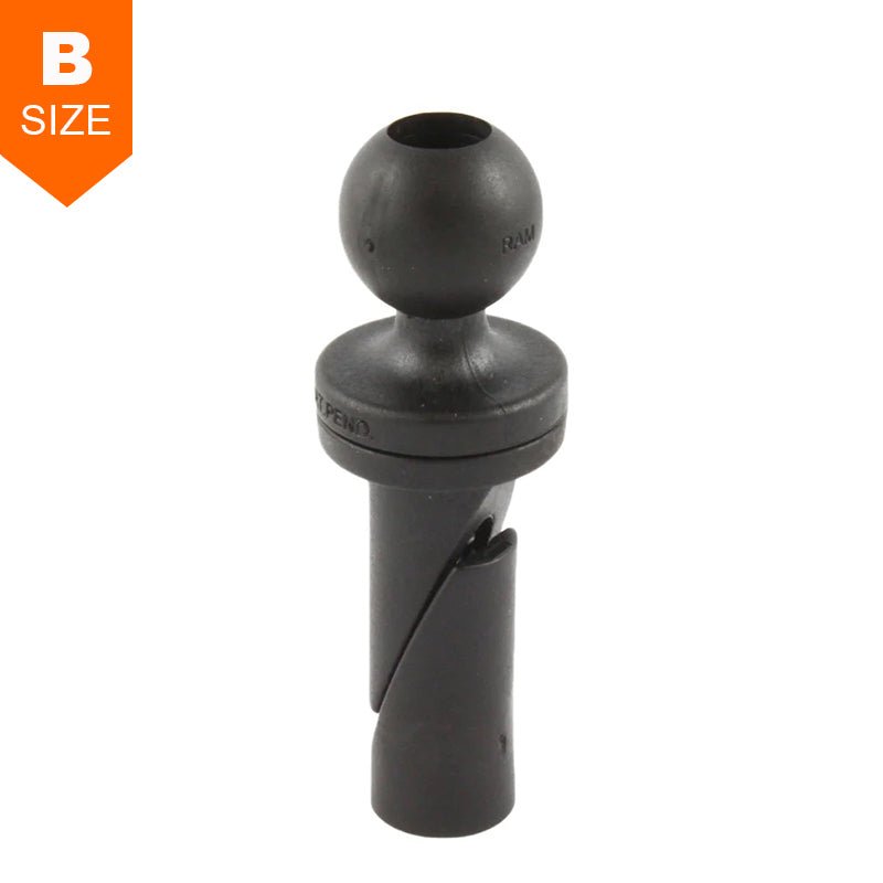 PROMOUNT - RAM 19–22mm Wedge Kayak Sail Port Base Adapter 1” Ball - RAP - B - 354 - 75U