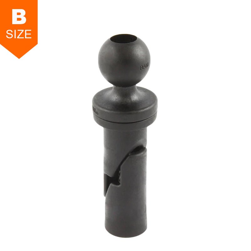 PROMOUNT - RAM 22–25mm Wedge Hobie Kayak Sail Port Base Adapter 1” Ball - RAP - B - 354U