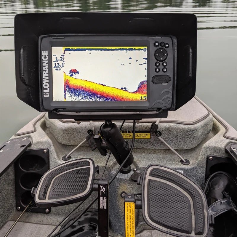 PROMOUNT - RAM 22–25mm Wedge Hobie Kayak Sail Port Base Adapter 1.5” Ball - RAP - 354U