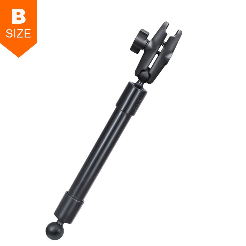 PROMOUNT - RAM 355mm PVC Extension with Ball Ends & Double Socket Arm 1" Ball - RAP - BB - 230 - 14 - 201U