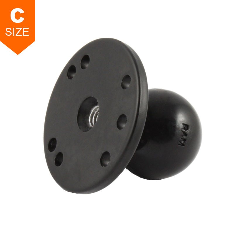 PROMOUNT - RAM 3/8" - 16 Female Threaded 63mm Round Base 1.5" Ball - RAM - 202CNSU