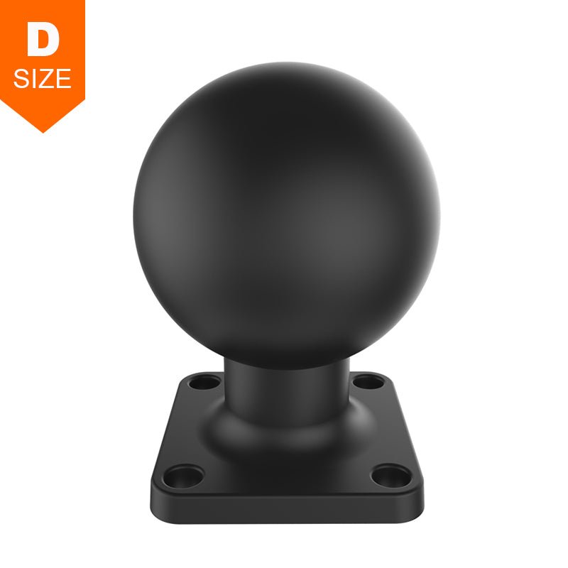 PROMOUNT - RAM 38mm x 38mm 4 - Hole Square Plate 2.25" Ball - RAM - D - 202U - 22
