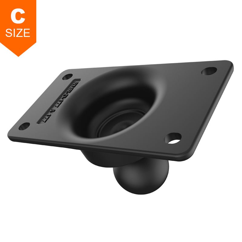 PROMOUNT - RAM 50mm x 100mm Half VESA Plate 1.5" Ball - RAM - 243U