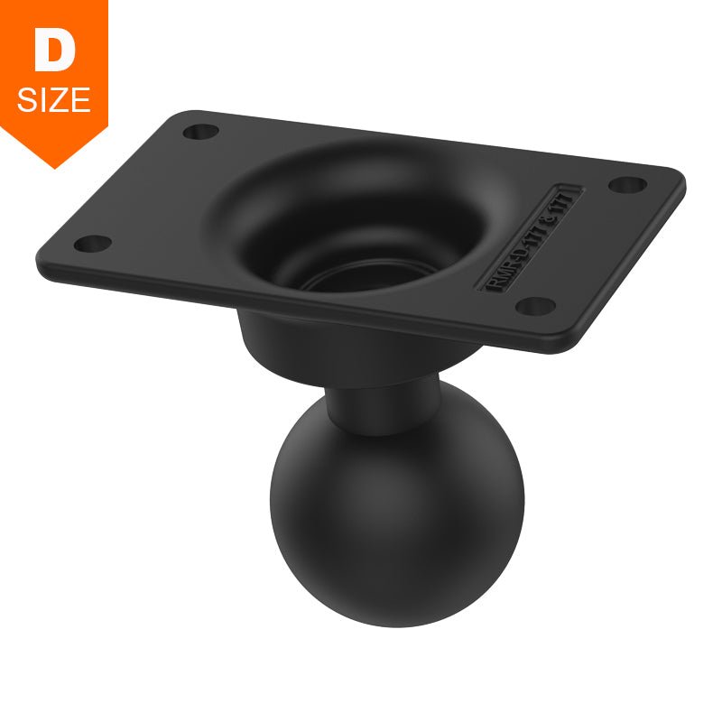 PROMOUNT - RAM 50mm x 100mm Half VESA Plate 2.25" Ball - RAM - D - 243U