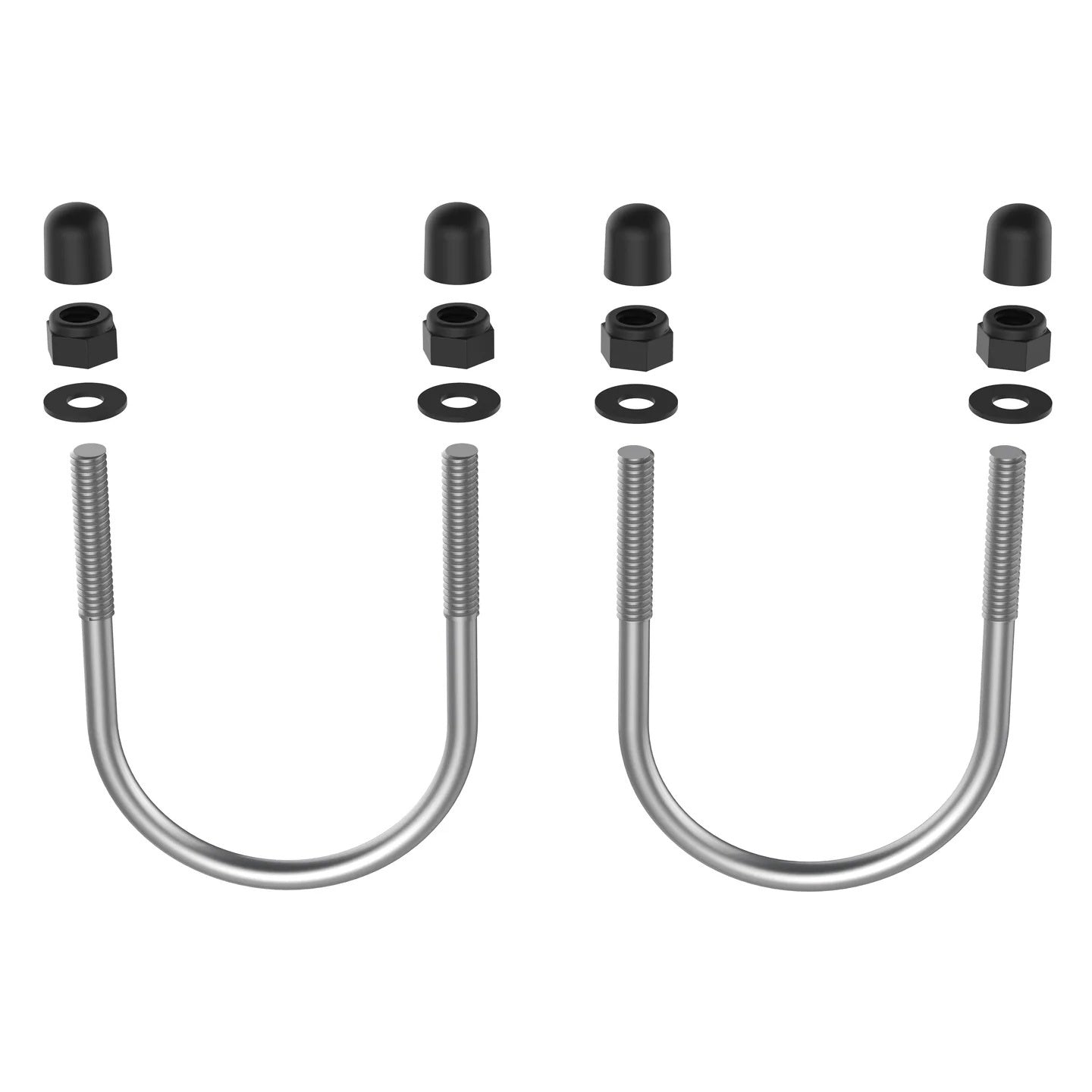 PROMOUNT - RAM 51mm – 57mm U - Bolt Hardware for Tough - Track Rails - RAP - HAR - TRACK - BH - 225U