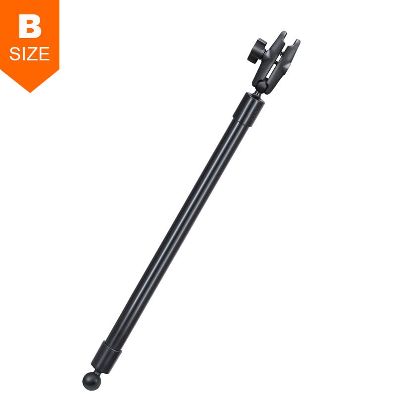 PROMOUNT - RAM 610mm PVC Extension with Ball Ends & Double Socket Arm 1" Ball - RAP - BB - 230 - 24 - 201U