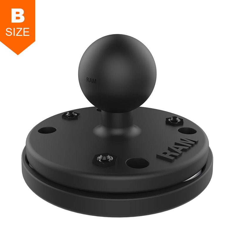 PROMOUNT - RAM 63mm Magnetic Round Base 1" Ball - RAM - B - 202 - 339U