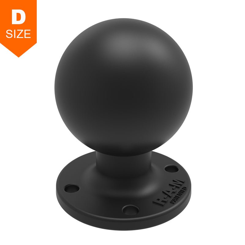 PROMOUNT - RAM 63mm Round Base 2.25" Ball - RAM - D - 254U