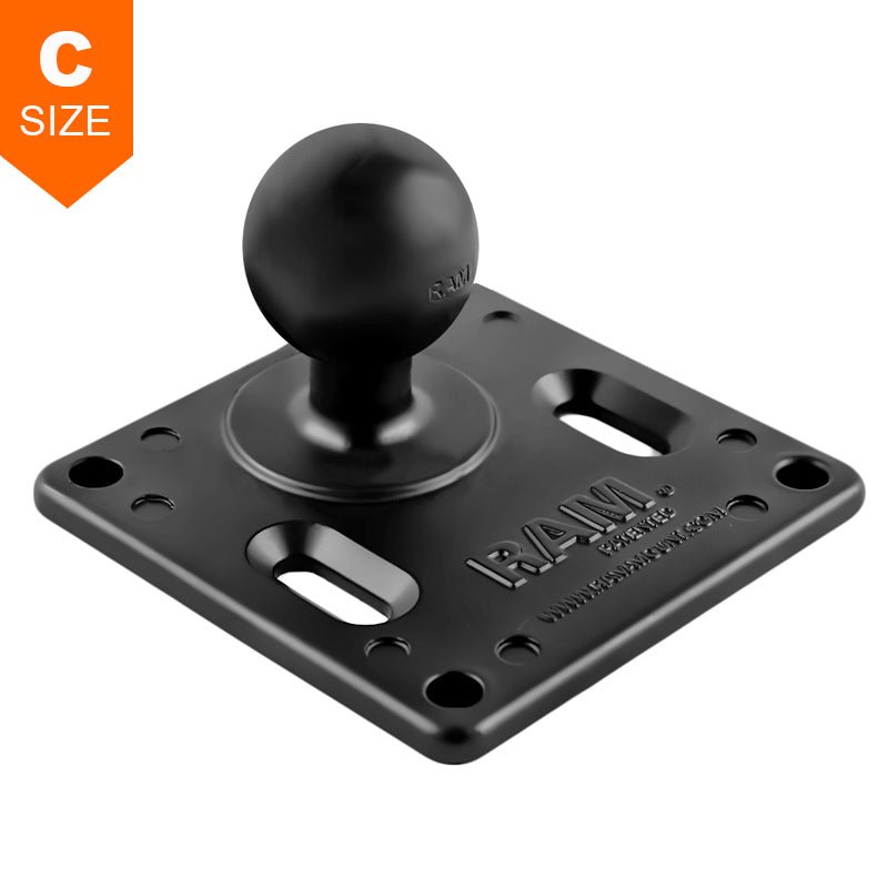 PROMOUNT - RAM 75mm x 75mm VESA Plate Offset 1.5" Ball - RAM - 2461U
