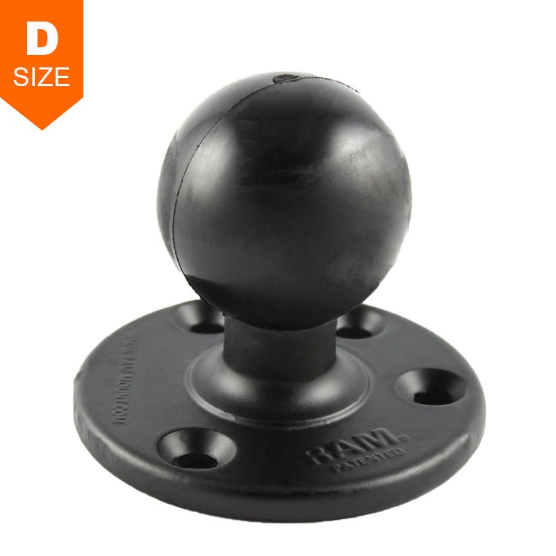 PROMOUNT - RAM 93mm Round Base 2.25" Ball - RAM - D - 202U