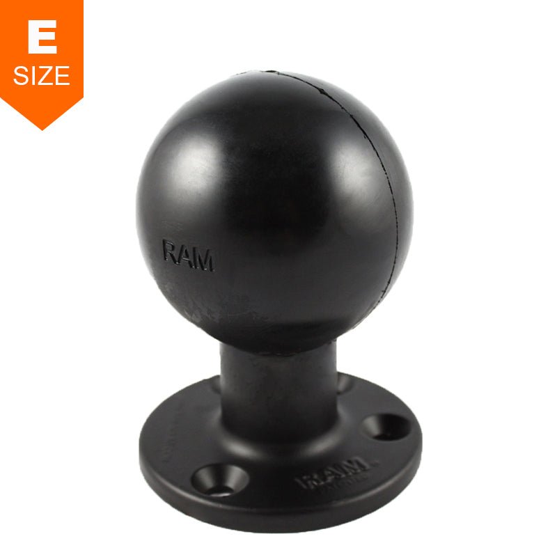 PROMOUNT - RAM 93mm Round Base 3.38" Ball - RAM - E - 202U