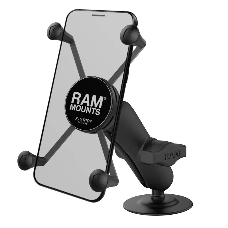 PROMOUNT - RAM Adhesive Flex Mount Universal Large X - Grip Large Phone Kit 1" Ball - RAP - B - 378 - UN10U