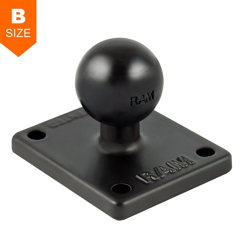 PROMOUNT - RAM AMPS Plate Adapter Base 1" Ball - RAM - B - 347U