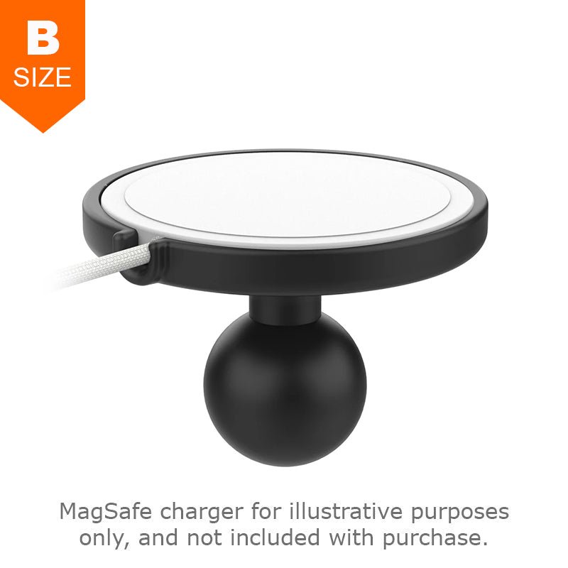 PROMOUNT - RAM Apple MagSafe 25W Adapter 1" Ball - RAP - B - 202 - AP - MAG - 1U