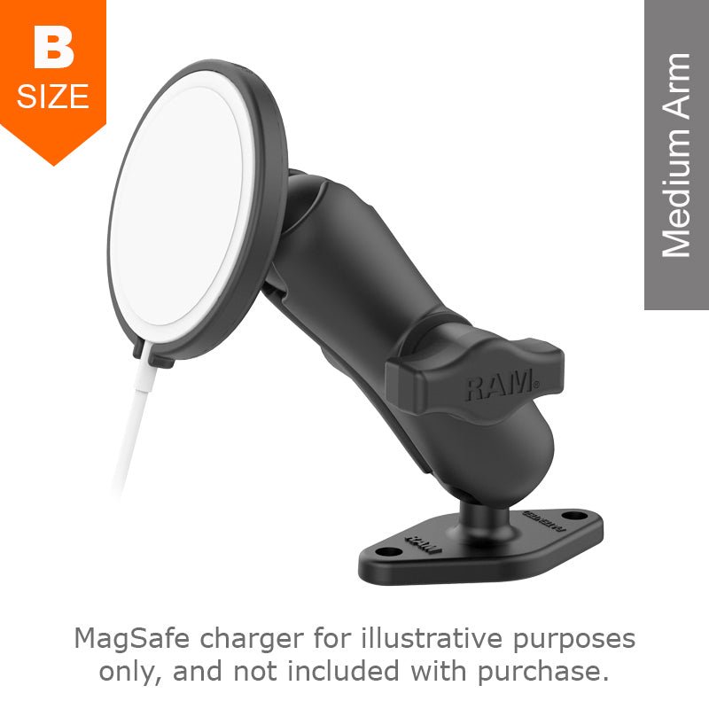 PROMOUNT - RAM Apple MagSafe Surface Mount Kit 1" Ball - RAM - B - 102 - AP - MAGU