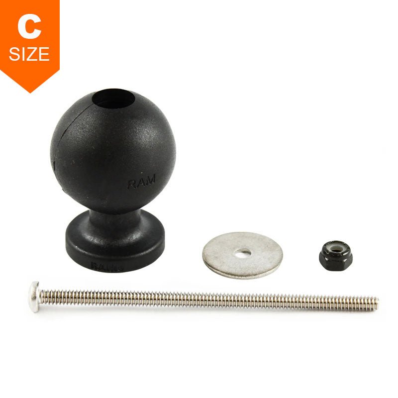 PROMOUNT - RAM C Size Ball Adapter for 5 Spot Base 1.5" Ball - RAP - 114 - 5BU
