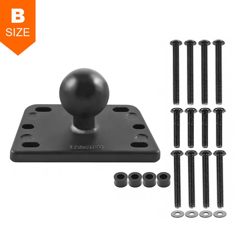 PROMOUNT - RAM Centred Brake/Clutch Reservoir Cover Base 1" Ball - RAM - B - 345U