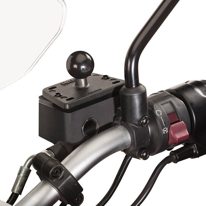 PROMOUNT - RAM Centred Brake/Clutch Reservoir Cover Base 1" Ball - RAM - B - 345U