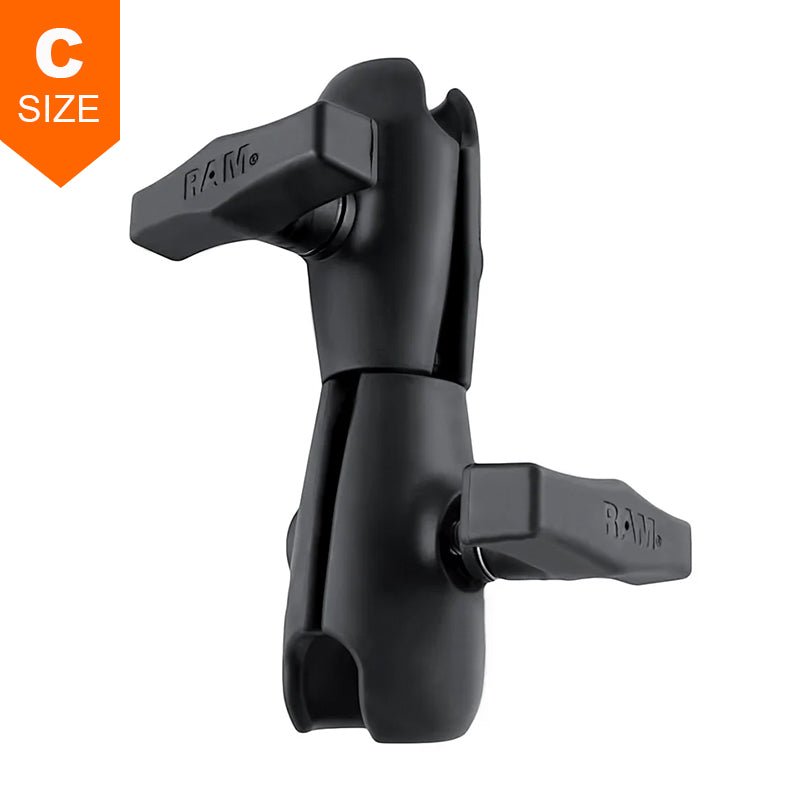 PROMOUNT - RAM Composite Double Socket Swivel Arm 1.5" Ball - RAP - 200 - 12U