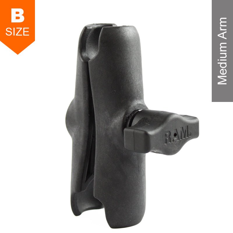 PROMOUNT - RAM Composite Medium Double Socket Arm for 1" Balls - RAP - B - 201U