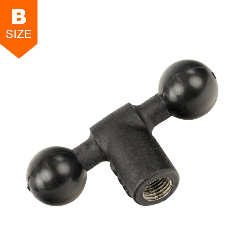 PROMOUNT - RAM Double Ball Adapter with ¼” NPT Threaded Hole 1" Ball - RAM - B - 217 - 1U