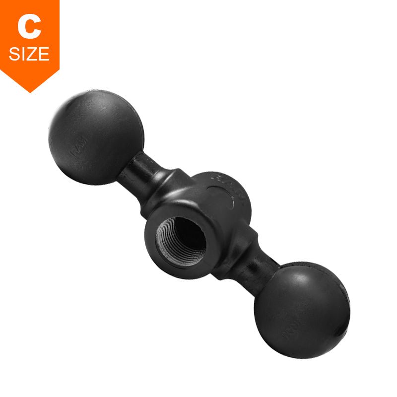 PROMOUNT - RAM Double Ball Adapter with ½” NPT Threaded Hole 1.5" Ball - RAM - 217 - 3U