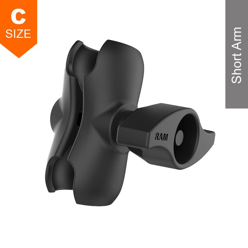 PROMOUNT - RAM Double Socket Arm with Metal Knob 1.5" Balls - RAM - 201MU - B