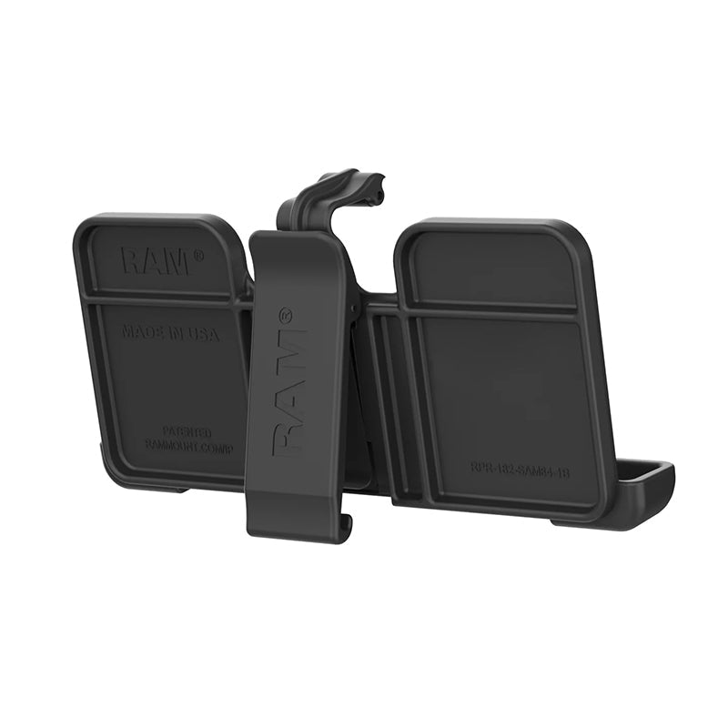 PROMOUNT-RAM EZ-Roll'r Cradle with Belt Clip Lever Samsung Galaxy XCover7 Pro & 6 Pro-RAM-BC1L-SAM84U