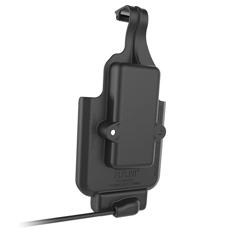PROMOUNT-RAM EZ-Roll'r Dock Samsung Galaxy XCover7 Pro & 6 Pro With OEM or RAM Skin-RAM-HOL-SAM84CP-1U