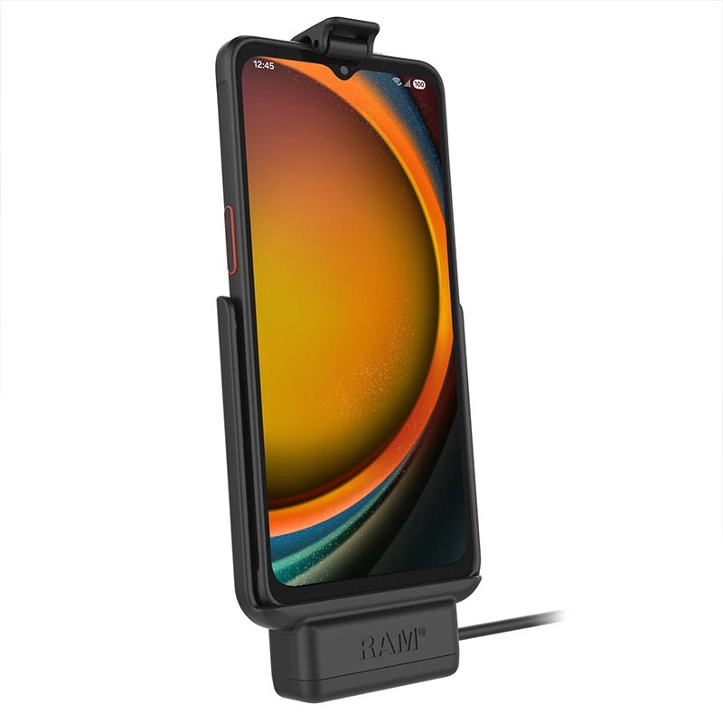 PROMOUNT-RAM EZ-Roll'r Dock Samsung Galaxy XCover7 Pro & 6 Pro Without Case-RAM-HOL-SAM84PU