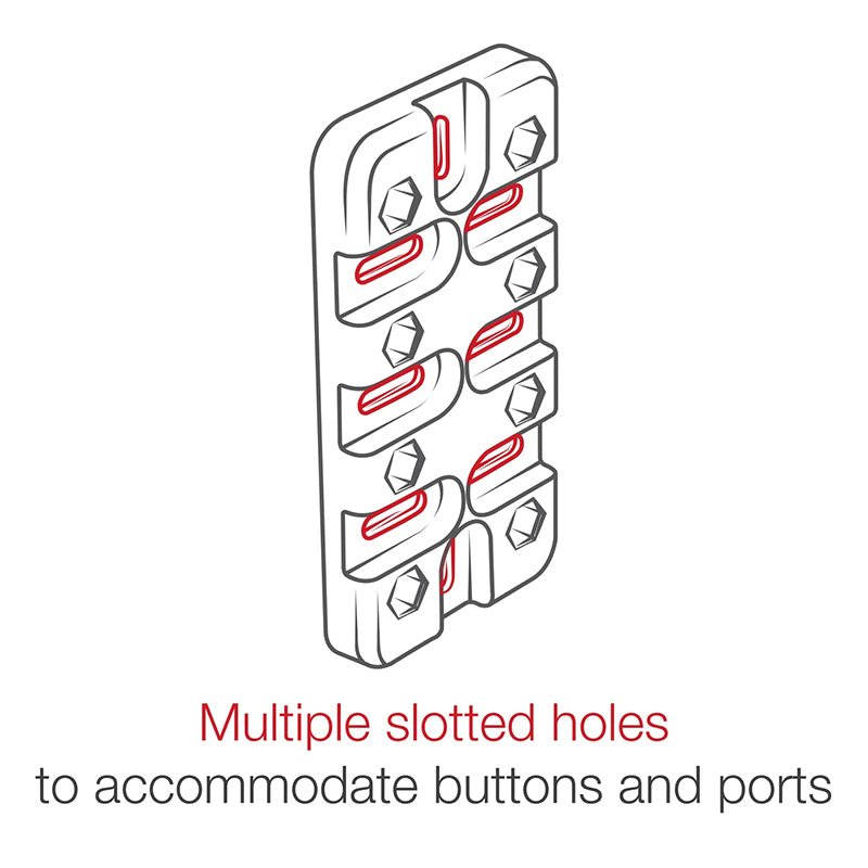 PROMOUNT - RAM Finger - Grip Universal Phone and UHF Radio Holder - RAM - HOL - UN4U