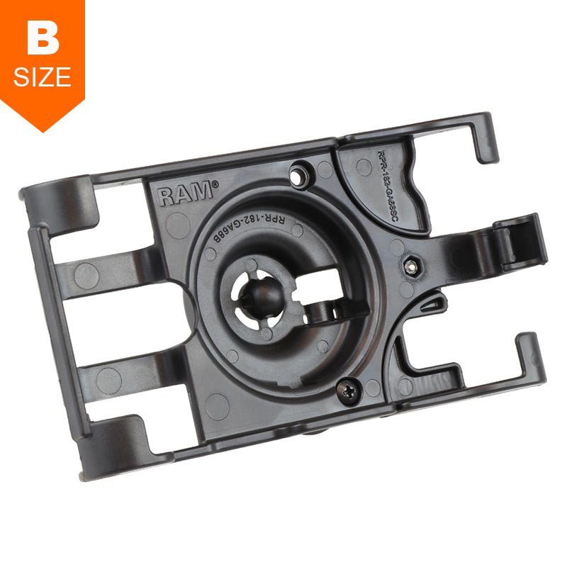 PROMOUNT - RAM Form - Fit Locking Cradle for Garmin nuviCam and dezlCam 1” Ball - RAM - B - HOL - GA68LU