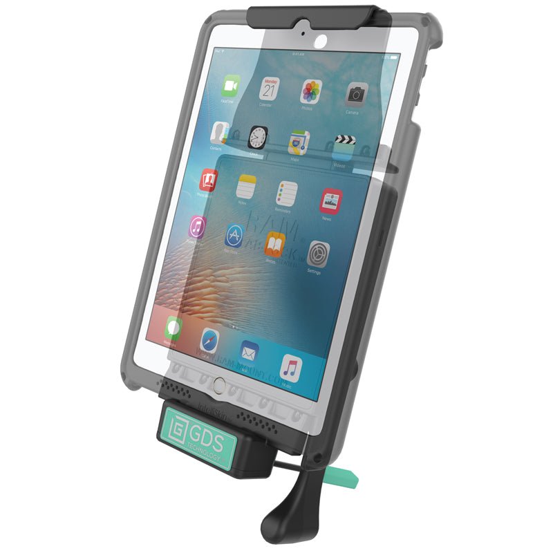 PROMOUNT - RAM GDS Locking Vehicle Dock for Apple iPad 5th & 6th Gen and Pro 9.7 in IntelliSkin - RAM-GDS-DOCKL-V2-AP8U