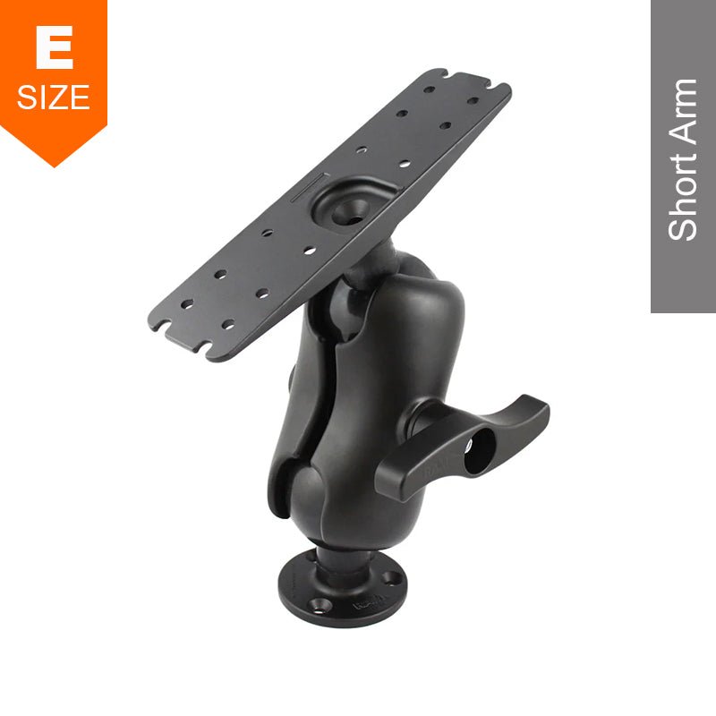 PROMOUNT - RAM Heavy Duty Marine Surface Mount Kit with 76mm x 279mm Base 3.38" Ball - RAM - E - 111U - D